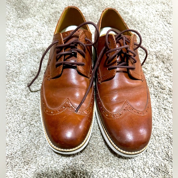 Dress shoes he’ll actually wear! Worn twice before ordering in the correct size. - Picture 1 of 7